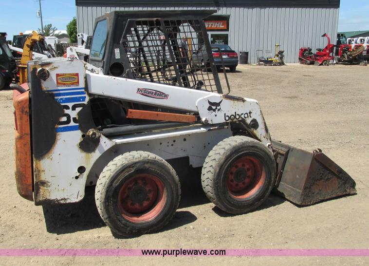 image for item I3980 1999 Bobcat 763 skid steer