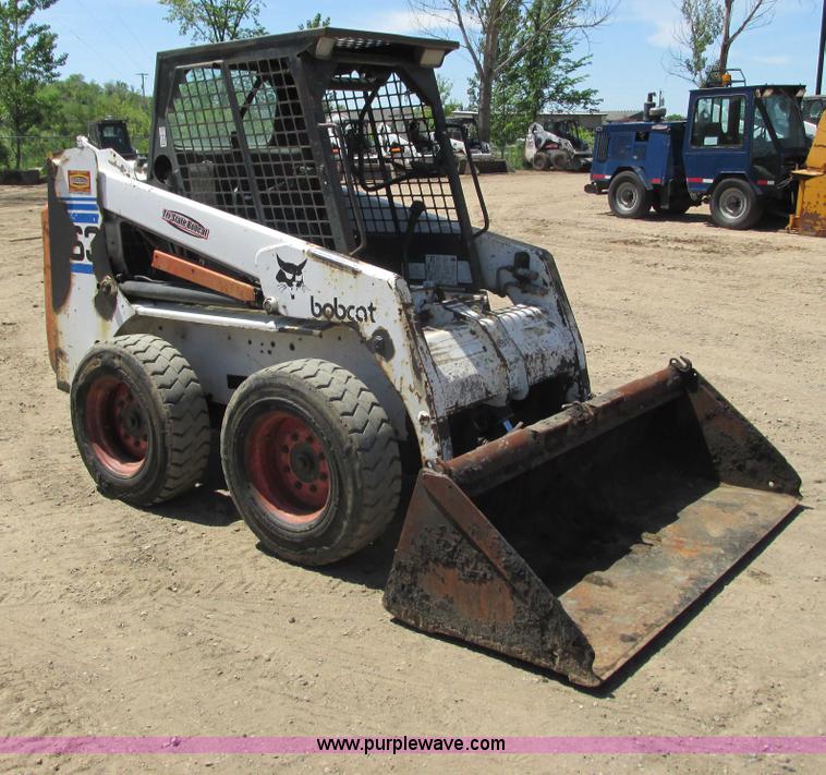 image for item I3980 1999 Bobcat 763 skid steer