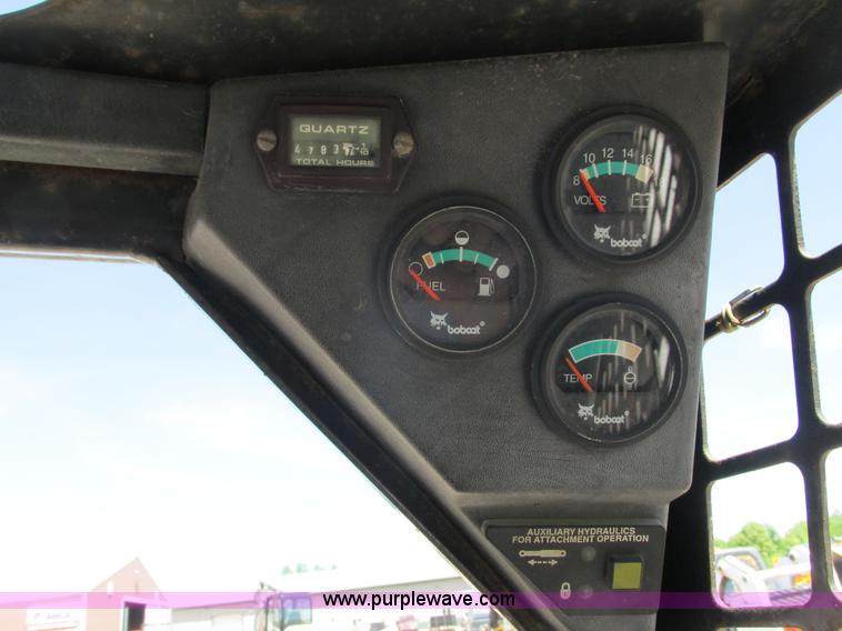 image for item I3980 1999 Bobcat 763 skid steer