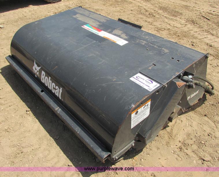 image for item I3984 2012 Bobcat sweeper skid steer attachment