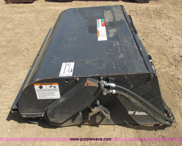 image for item I3984 2012 Bobcat sweeper skid steer attachment