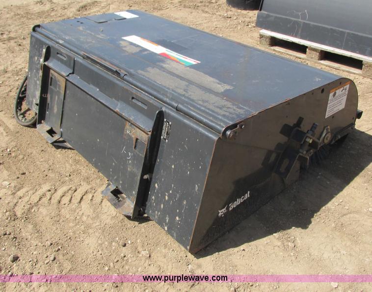 image for item I3984 2012 Bobcat sweeper skid steer attachment