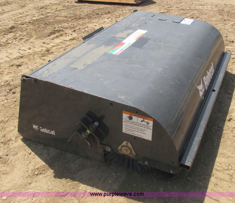image for item I3984 2012 Bobcat sweeper skid steer attachment