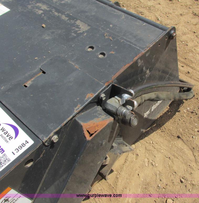 image for item I3984 2012 Bobcat sweeper skid steer attachment