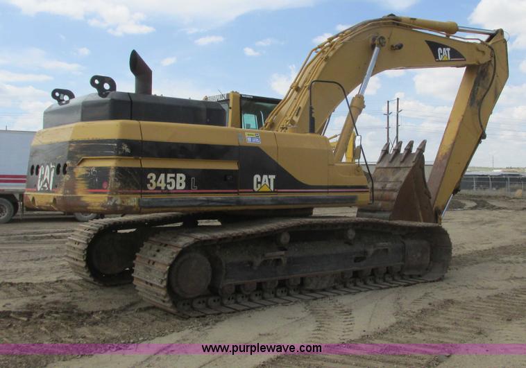 image for item A8688 2004 Caterpillar 345B L excavator