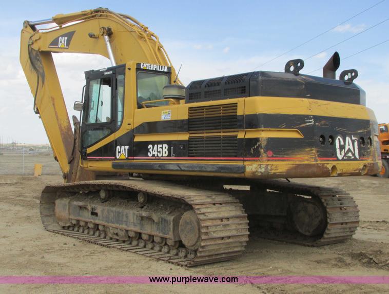 image for item A8688 2004 Caterpillar 345B L excavator