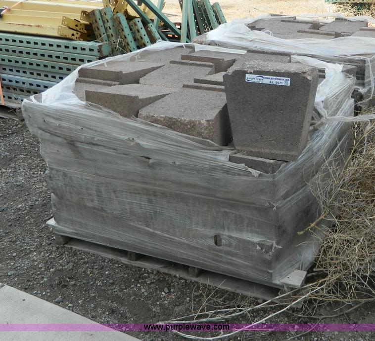 image for item AL9971 (96) landscape retaining wall blocks