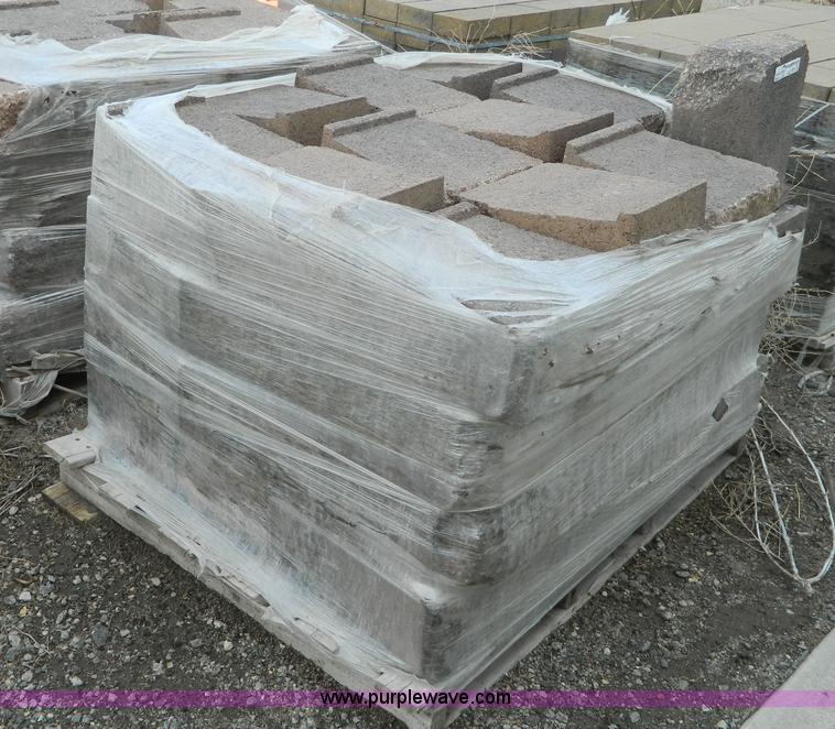 image for item AL9971 (96) landscape retaining wall blocks