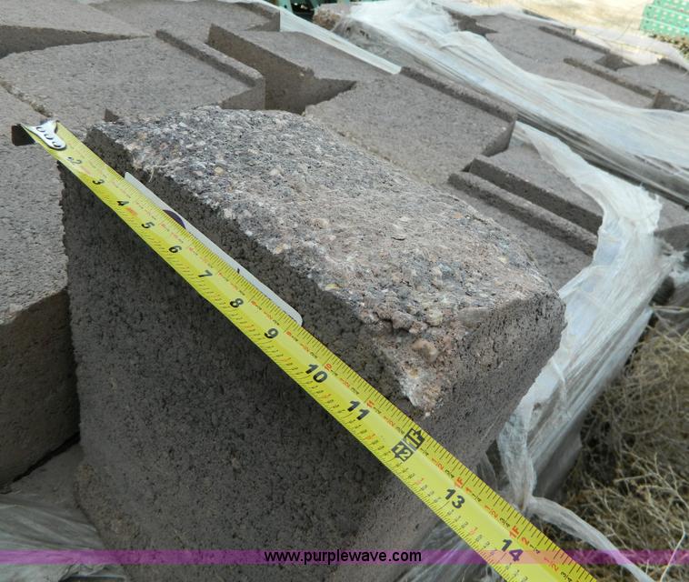image for item AL9971 (96) landscape retaining wall blocks