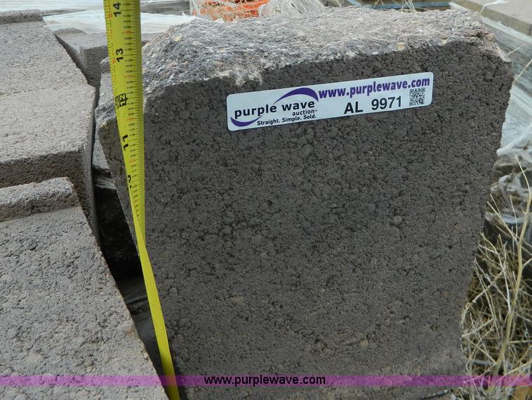 image for item AL9971 (96) landscape retaining wall blocks