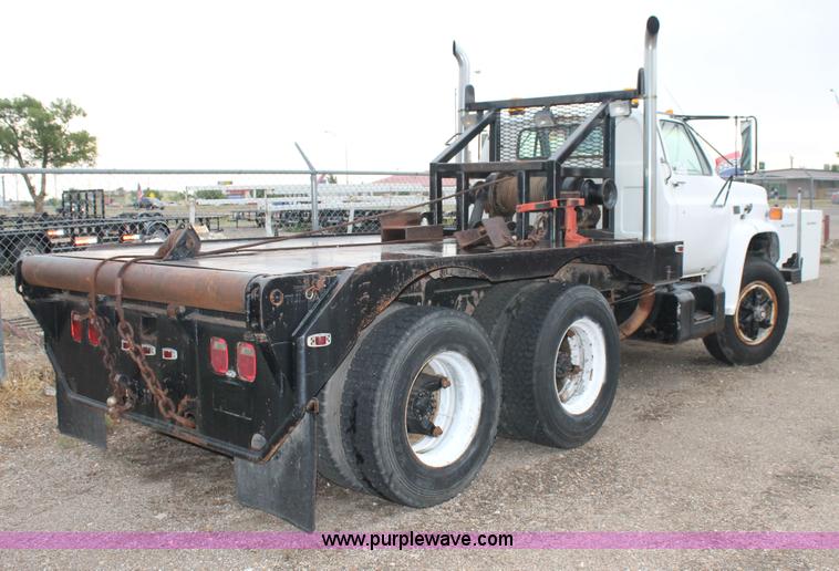 image for item C3871 1980 GMC roll back truck