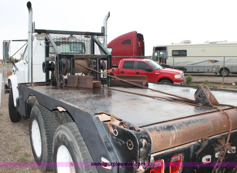 image for item C3871 1980 GMC roll back truck