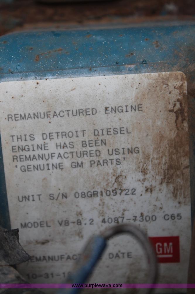 image for item C3871 1980 GMC roll back truck