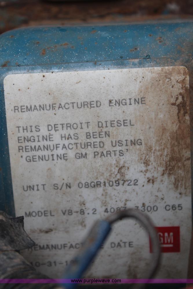 image for item C3871 1980 GMC roll back truck