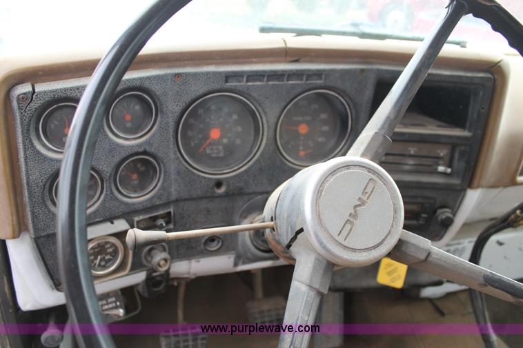 image for item C3871 1980 GMC roll back truck