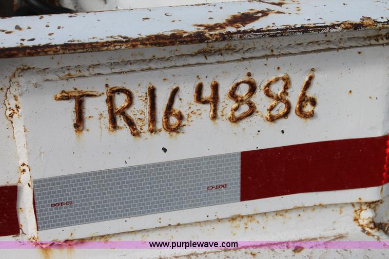 image for item C3872 1988 shop built tank trailer