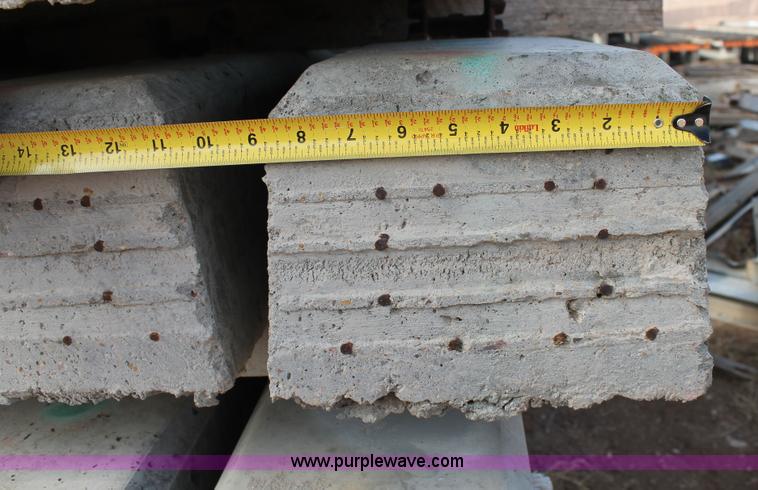 image for item C3877 (24) concrete rail road ties