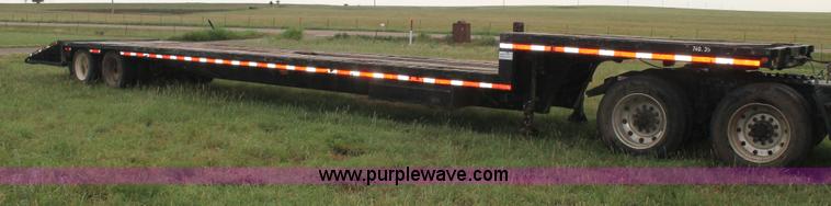 image for item C3883 1984 Landoll drop deck trailer