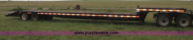 image for item C3883 1984 Landoll drop deck trailer