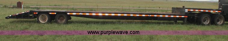 image for item C3883 1984 Landoll drop deck trailer