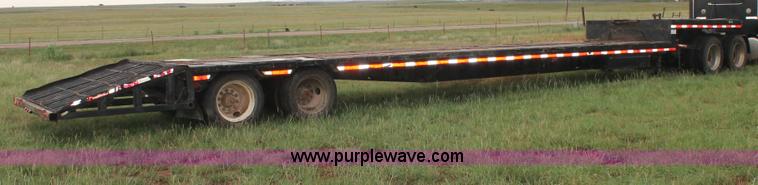 image for item C3883 1984 Landoll drop deck trailer