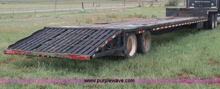 image for item C3883 1984 Landoll drop deck trailer