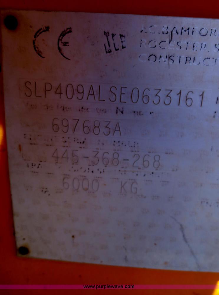 image for item D2070 1995 JCB 409 wheel loader