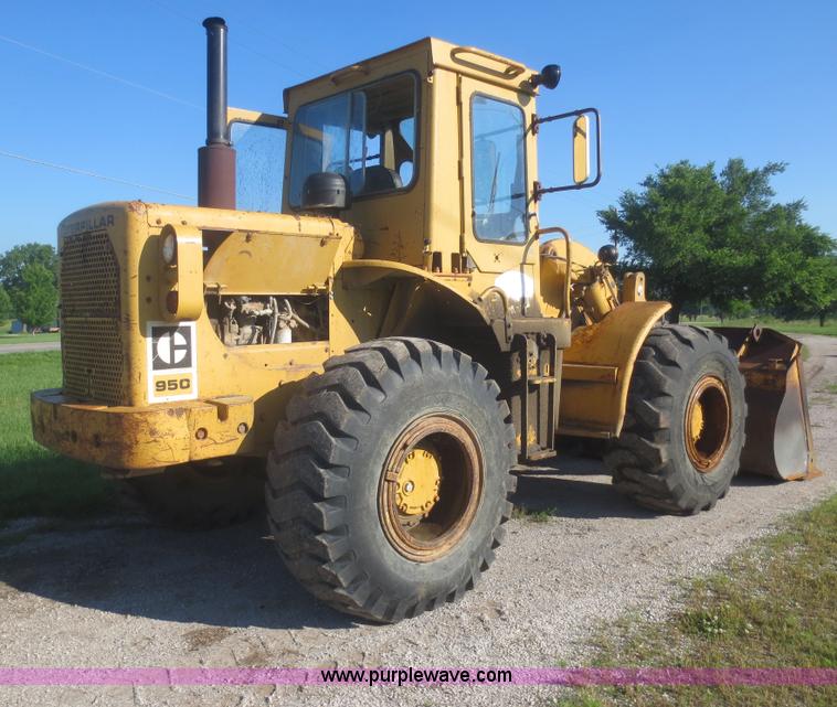 image for item D2078 1980 Caterpillar 950 articulated wheel loader