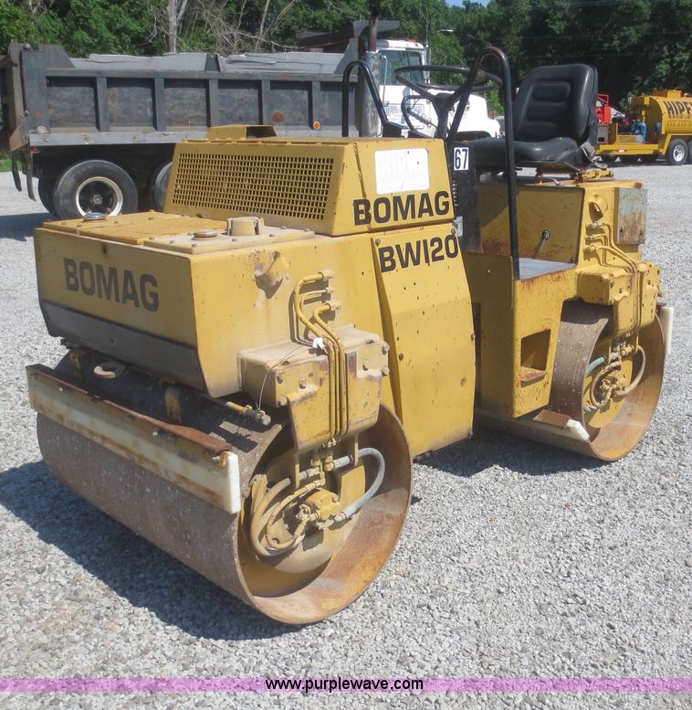 image for item D2082 1988 Bomag BW120AD double drum vibratory roller