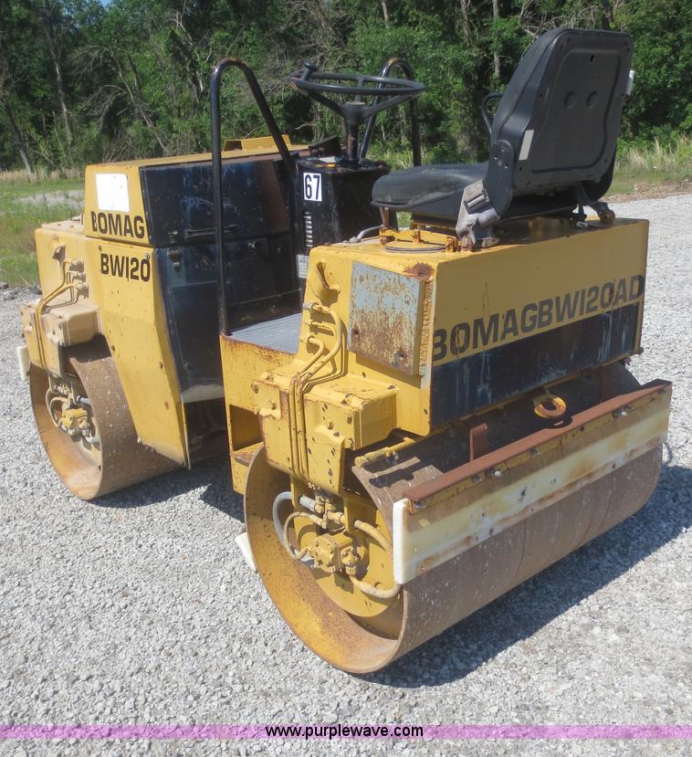 image for item D2082 1988 Bomag BW120AD double drum vibratory roller
