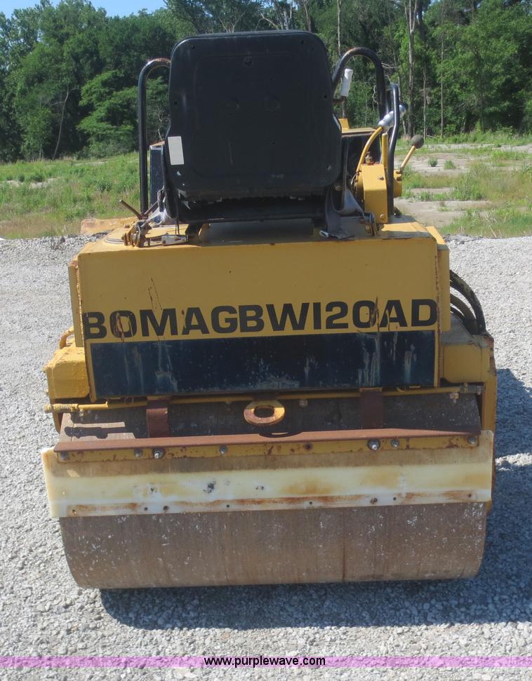 image for item D2082 1988 Bomag BW120AD double drum vibratory roller