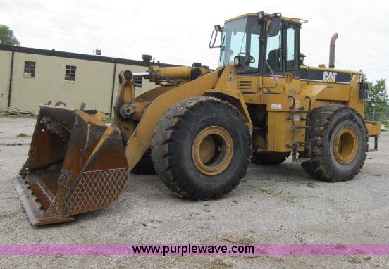 image for item D3983 1996 Caterpillar 966F Series II articulated loader