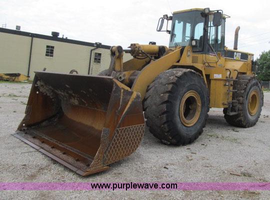 image for item D3983 1996 Caterpillar 966F Series II articulated loader