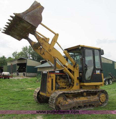 image for item D3985 2002 Caterpillar 939C track loader