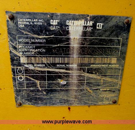 image for item D3985 2002 Caterpillar 939C track loader