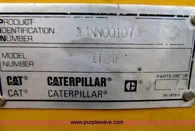 image for item D3986 1994 Caterpillar IT24F articulated wheel loader