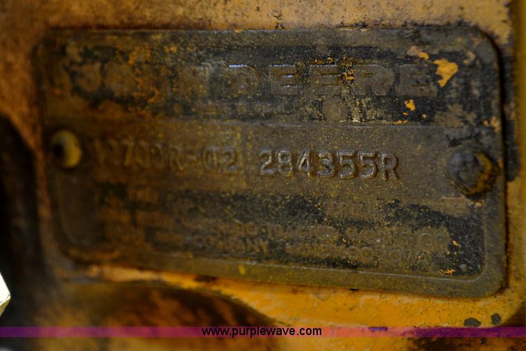 image for item F2004 John Deere 500C backhoe