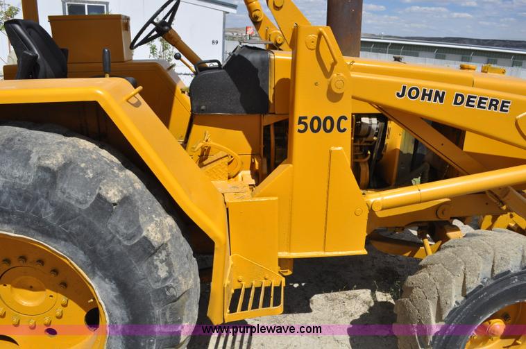 image for item F2004 John Deere 500C backhoe
