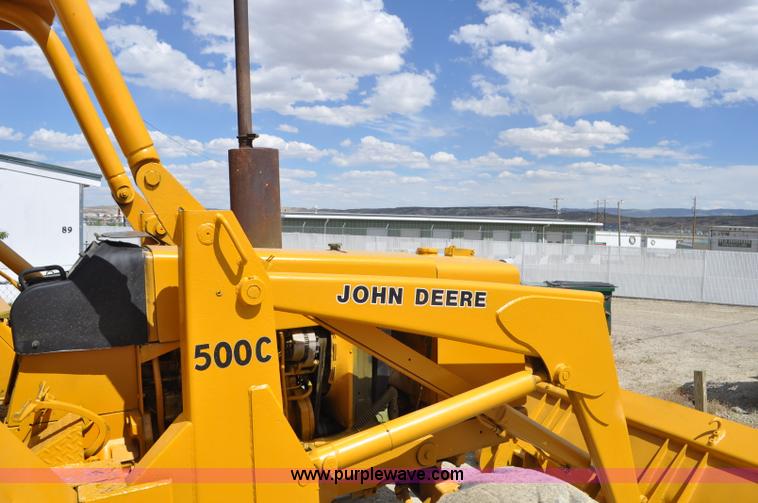 image for item F2004 John Deere 500C backhoe