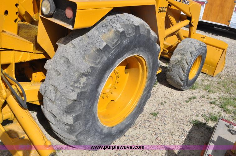 image for item F2004 John Deere 500C backhoe