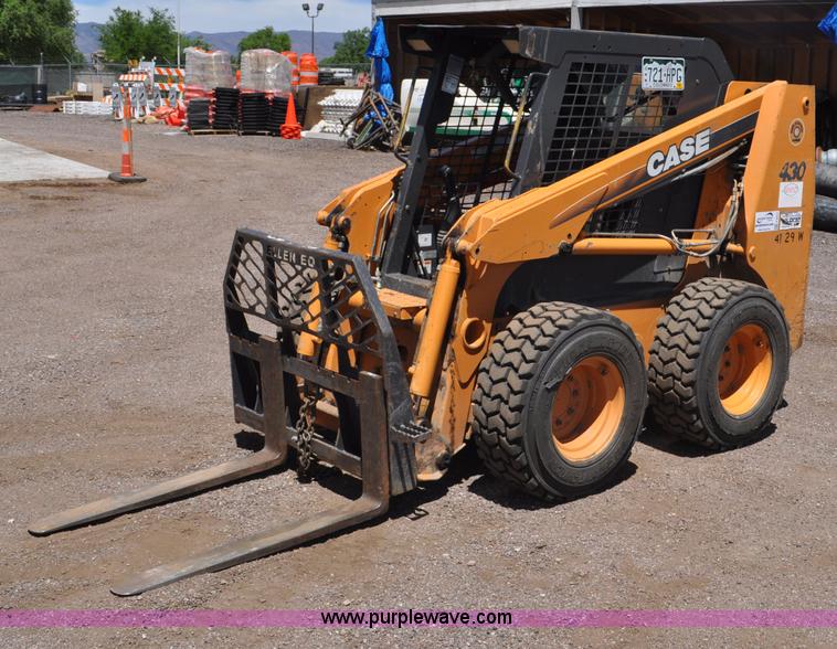 image for item F2017 2006 Case 430 skid steer