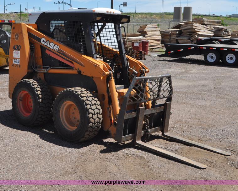 image for item F2017 2006 Case 430 skid steer