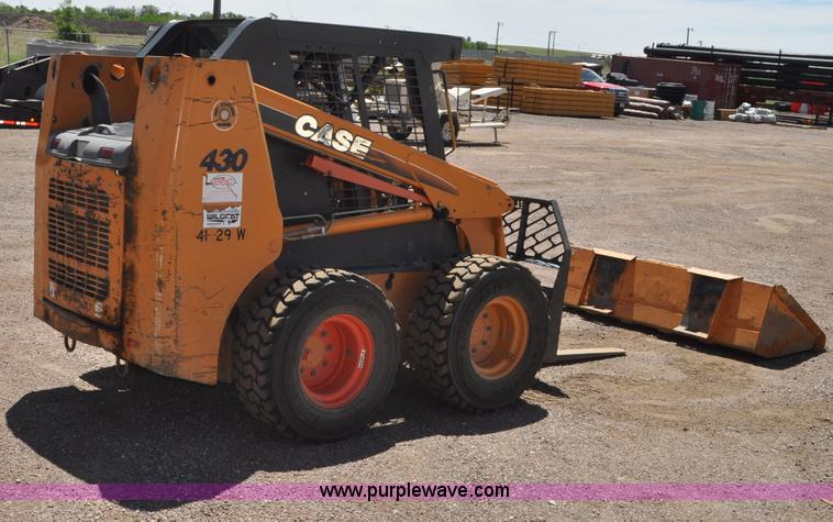 image for item F2017 2006 Case 430 skid steer
