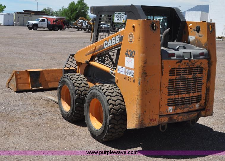 image for item F2017 2006 Case 430 skid steer
