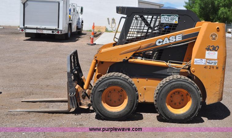 image for item F2017 2006 Case 430 skid steer