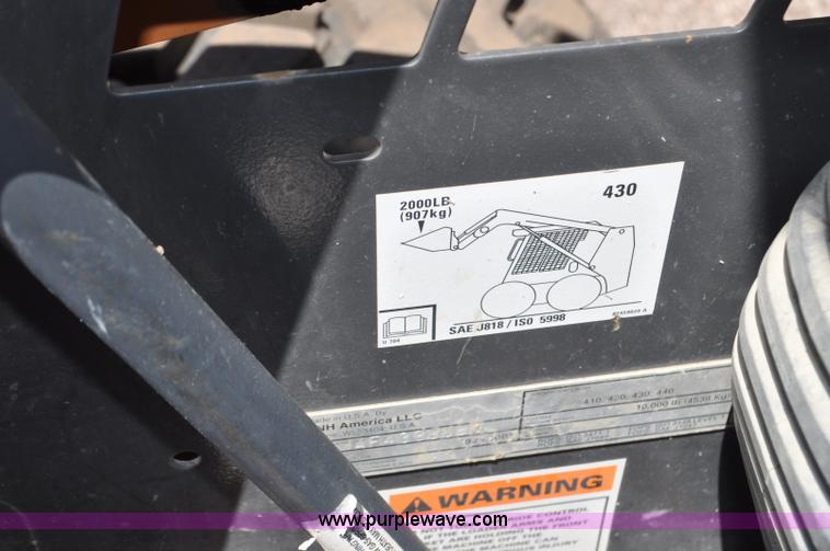 image for item F2017 2006 Case 430 skid steer