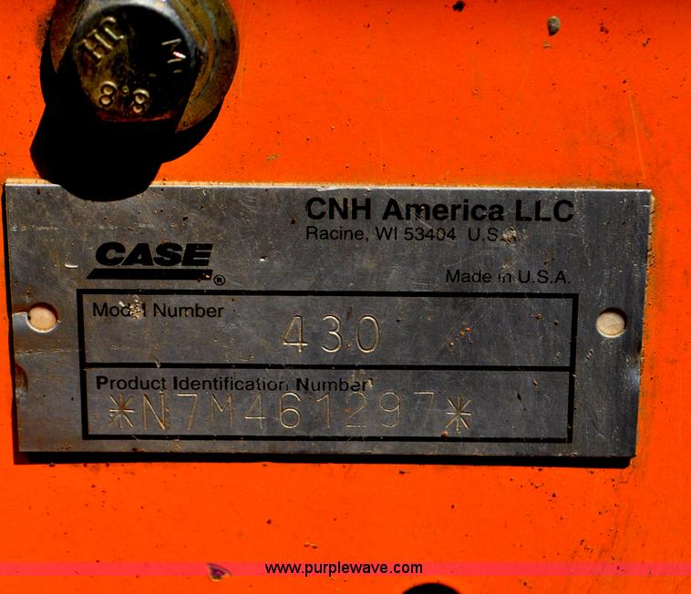 image for item F2017 2006 Case 430 skid steer
