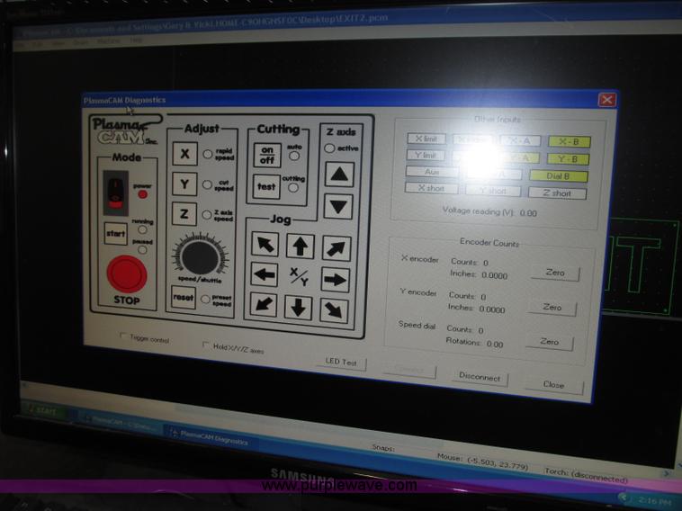 image for item F7390 Plasma Cam Power Max 1000 plasma cutter