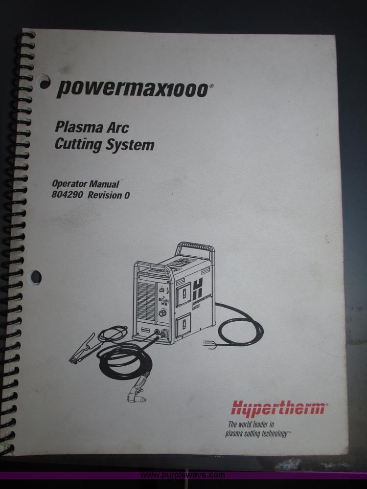 image for item F7390 Plasma Cam Power Max 1000 plasma cutter