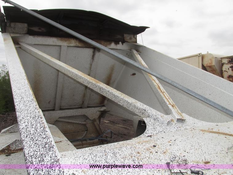 image for item F7392 1998 Red River BD237 belly dump trailer